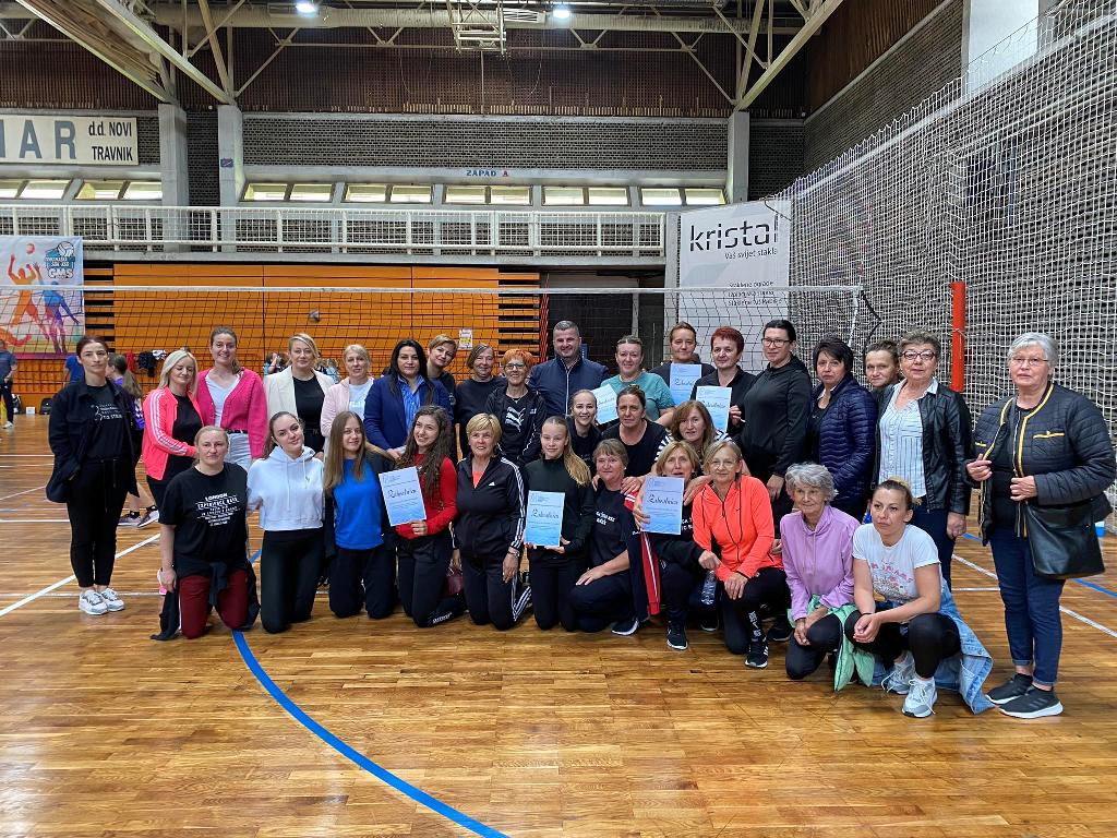 Održan odbojkaški turnir u organizaciji Zajednice žena Kraljica Katarina Kosača Novi Travnik