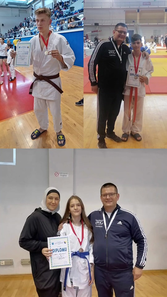 Judo klub 'Zmaj' Novi Travnik osvojio tri medalje na Državnom prvenstvu