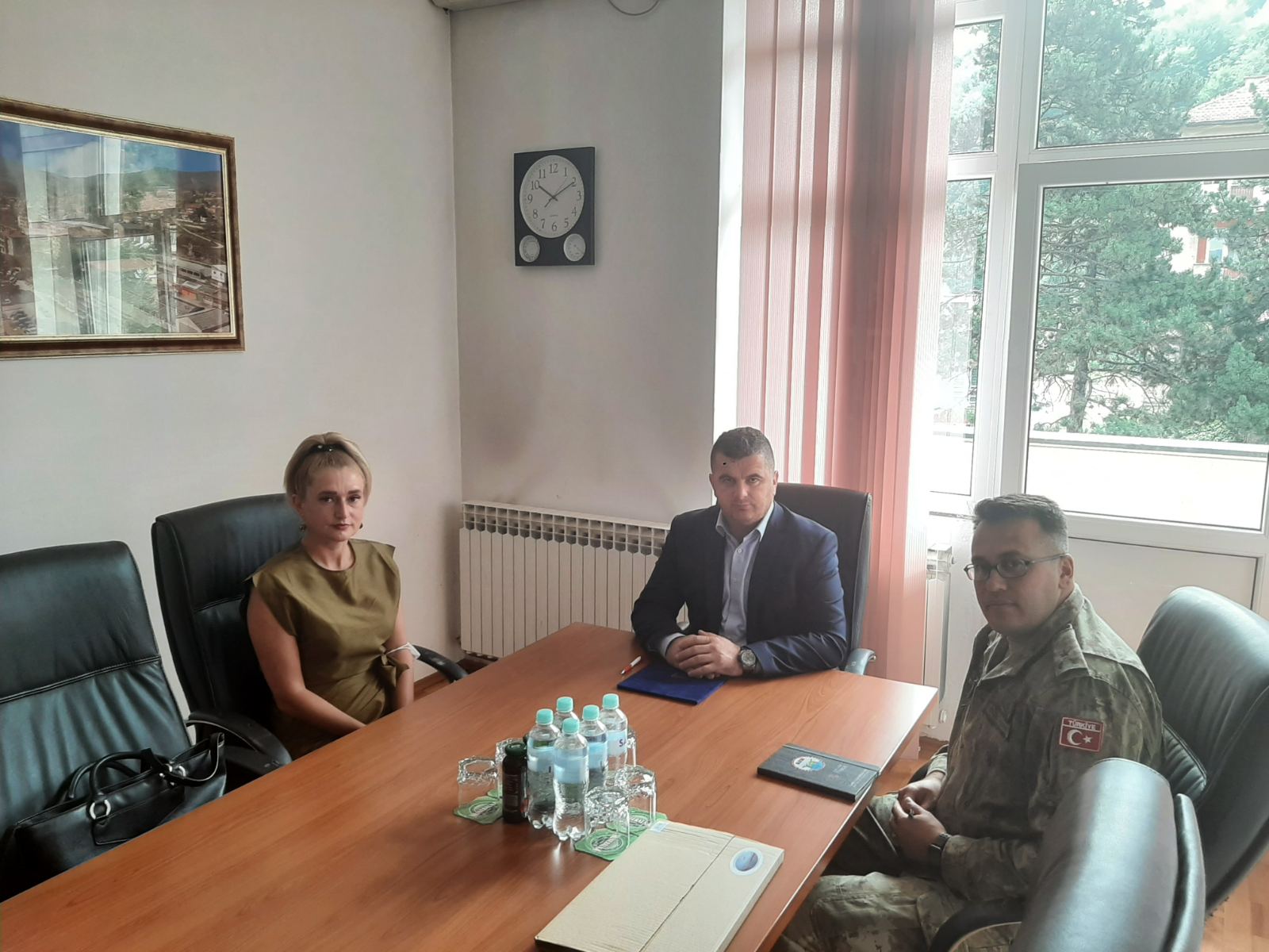 Predstavnici turskog EUFOR LOT-tima posjetili Općinu Novi Travnik