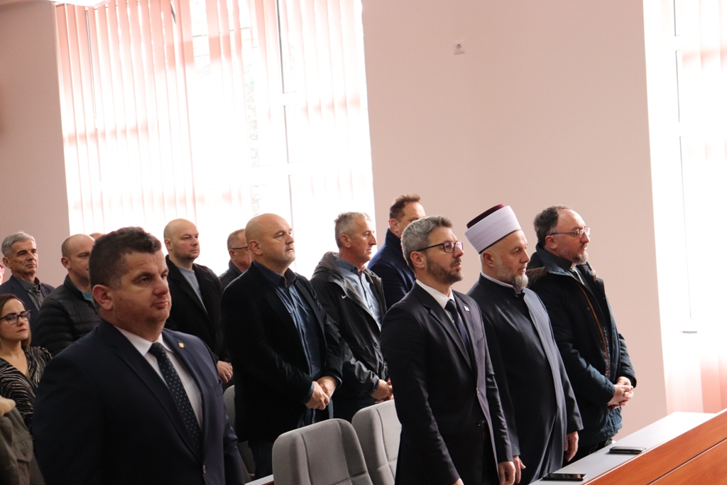 Čestitka načelnika upučena na Svečanoj akademiji održanoj u povodu Dana državnosti BIH