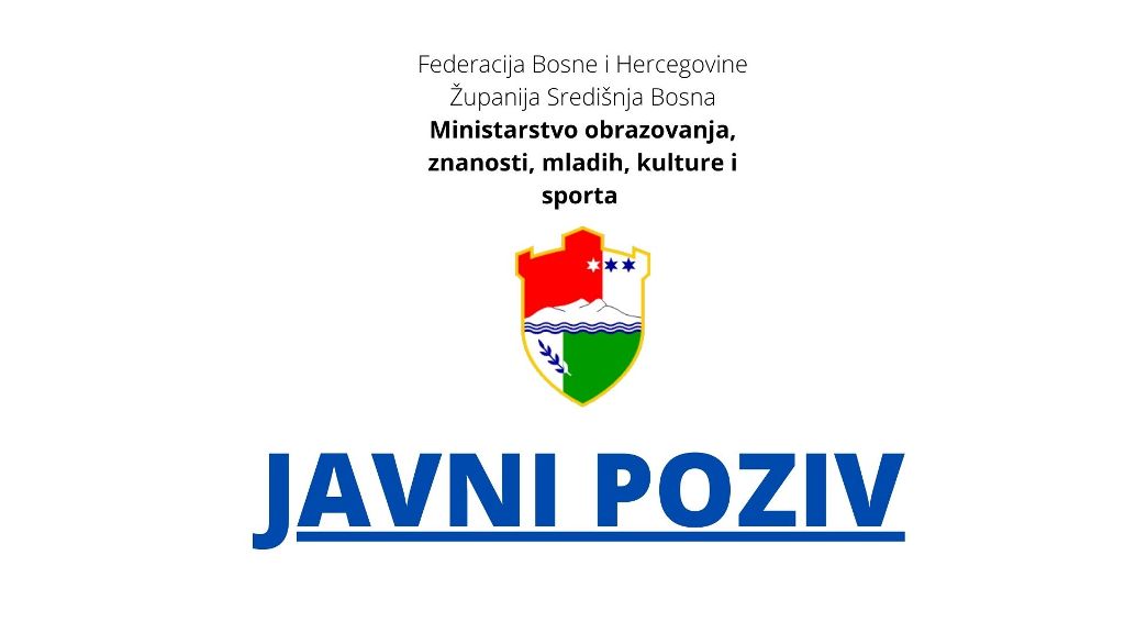 Javni poziv – projekti i programi iz oblasti športa / sporta za 2023. godinu