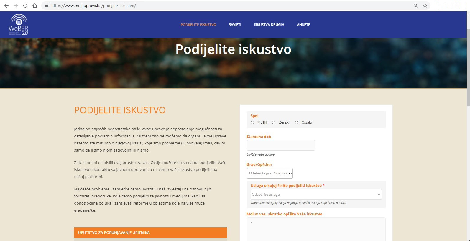 Mojauprava.ba slika uz vijest