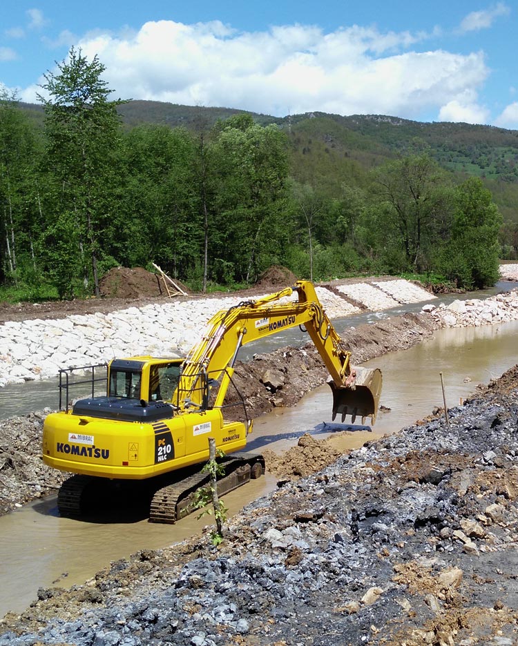 Nabava radova-regulacija vodotoka na području Općine Novi Travnik