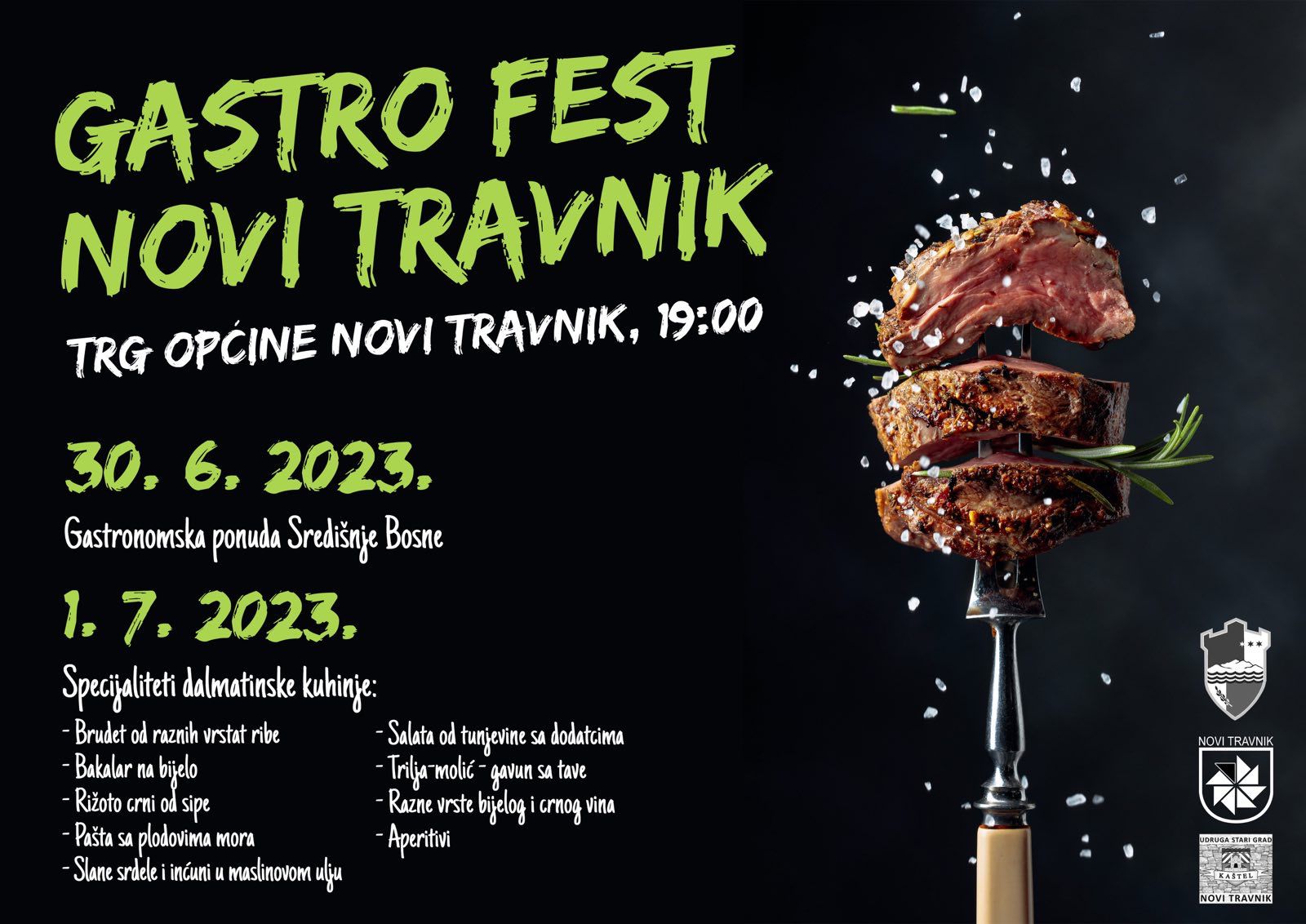Počinje "Gastro fest" u Novom Travniku