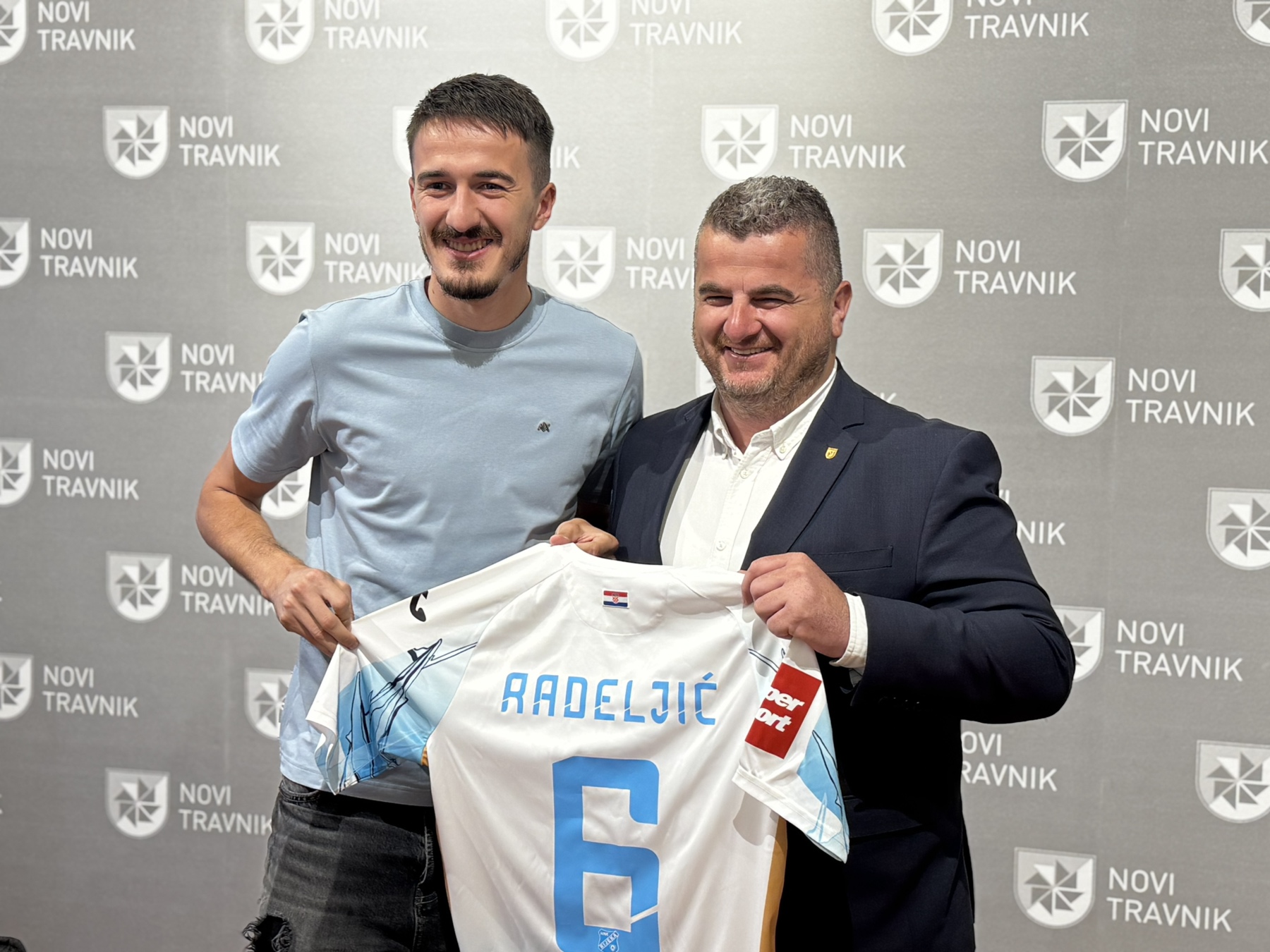 Radeljić u Novom Travniku: "Posebno je to kad osjetiš potporu svog grada"