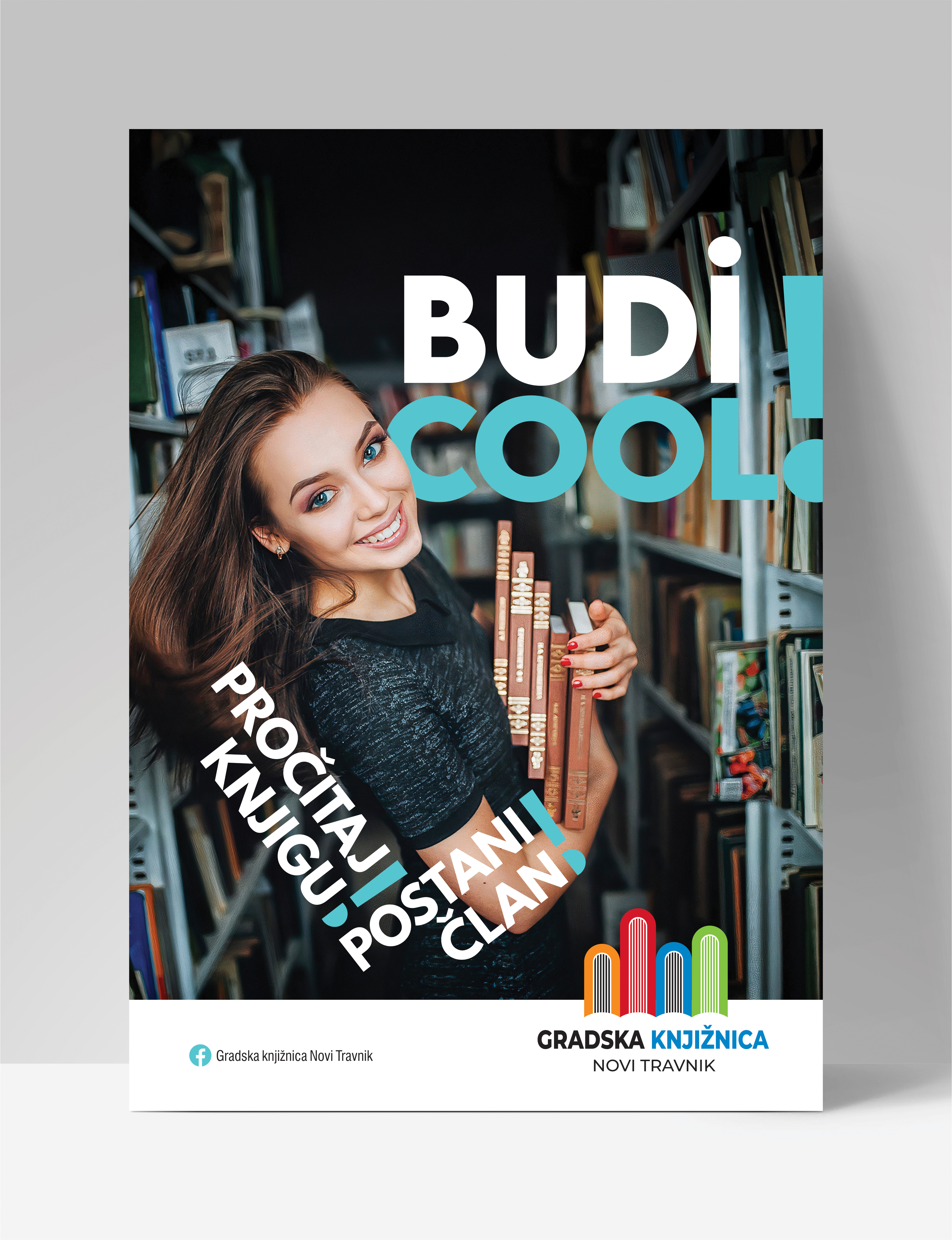 Gradska knjižnica Novi Travnik pokrenula kampanju „Budi cool! Pročitaj knjigu! Postani član!“