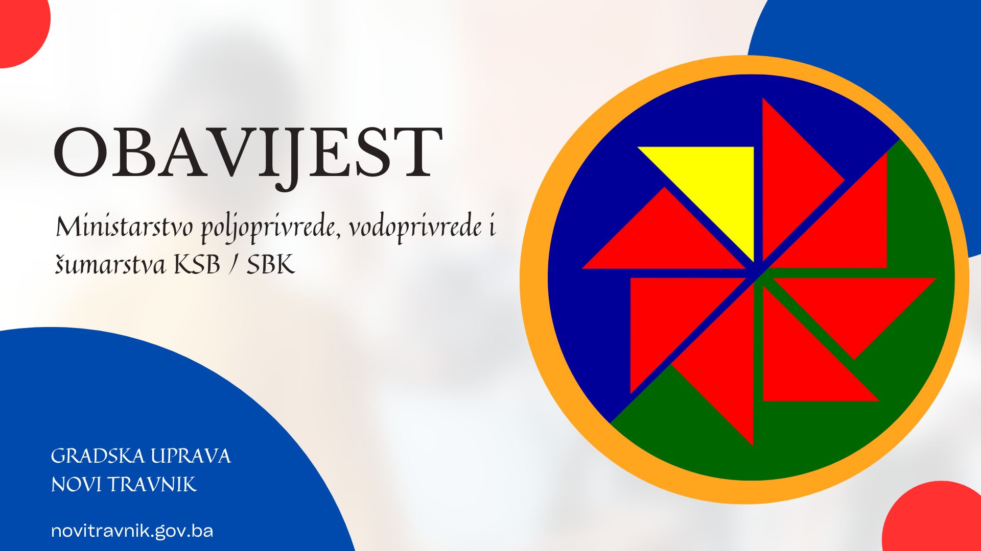 Obavijest za poljoprivrednike: Prijave za poticaj 