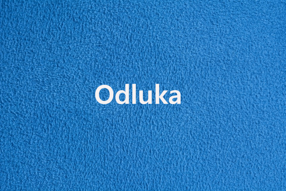 Odluka o raspodjeli sredstava prema Javnom pozivu organizacijama civilnog društva