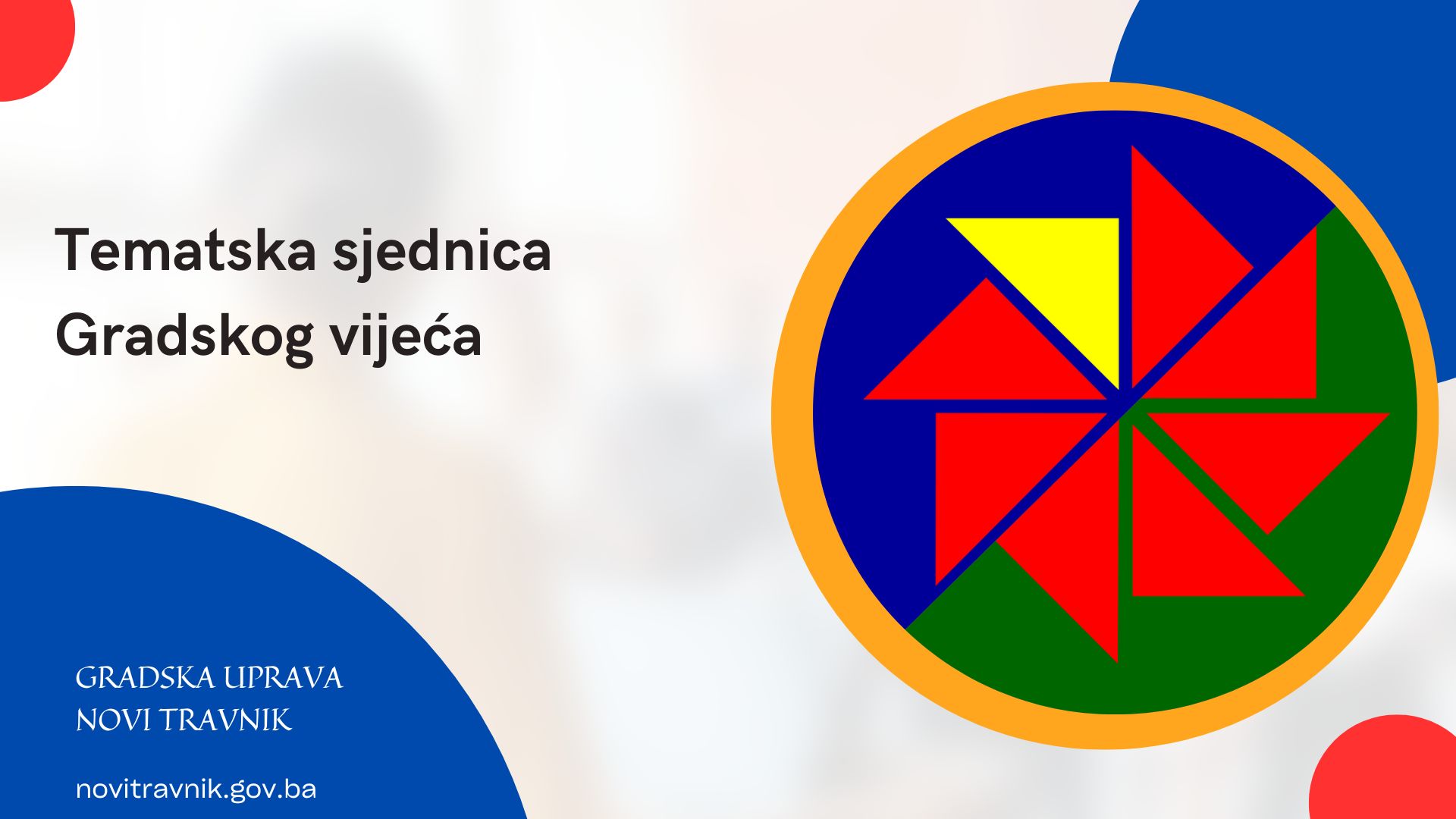 Tematska sjednica Gradskog vijeća 